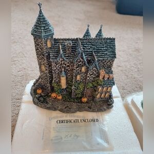 Universal Studios Haunted Village "Bride of Frankenstein's Castle" COA Included